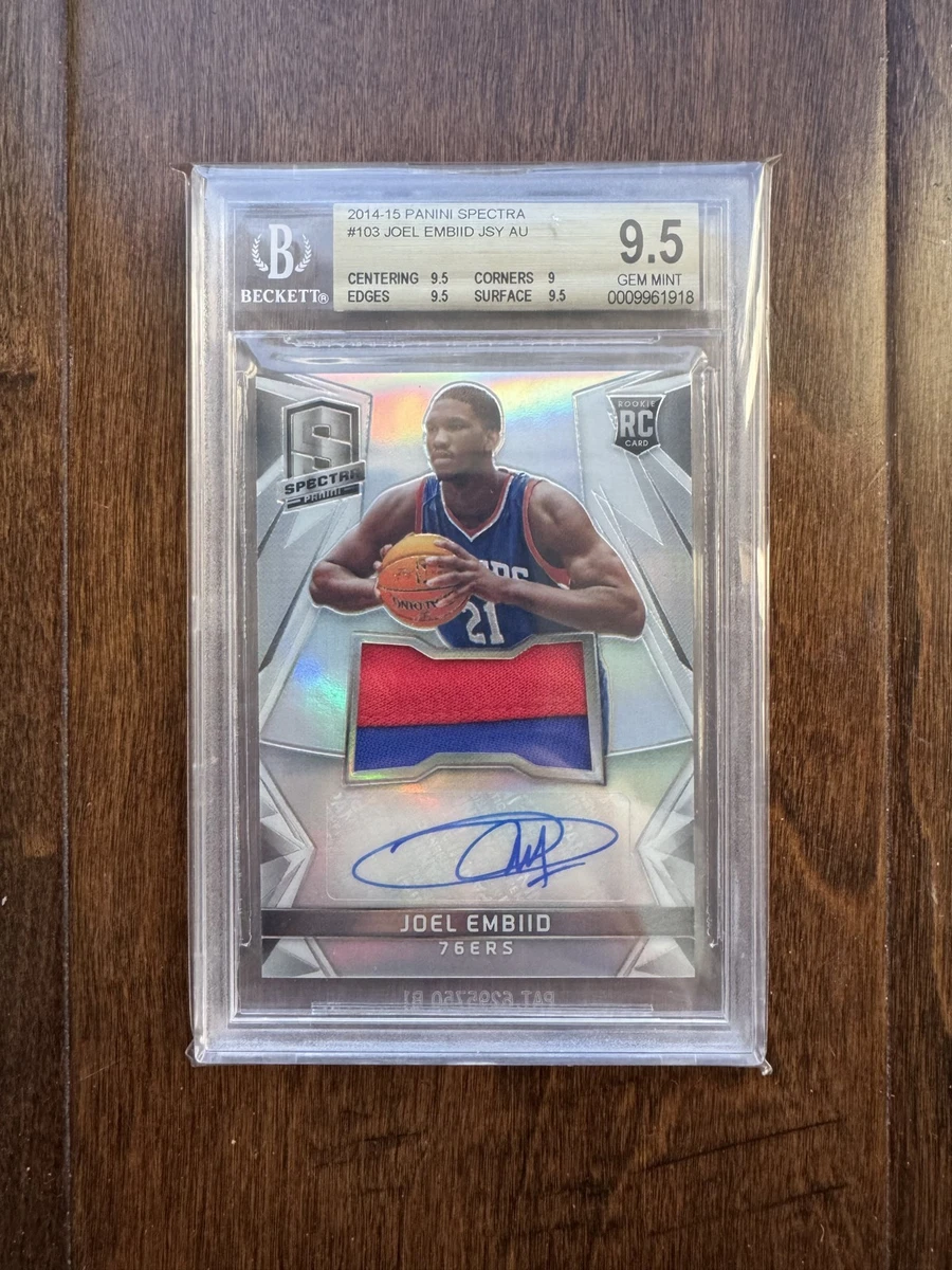 Joel Embiid Basketball Sports Trading Cards & Accessories