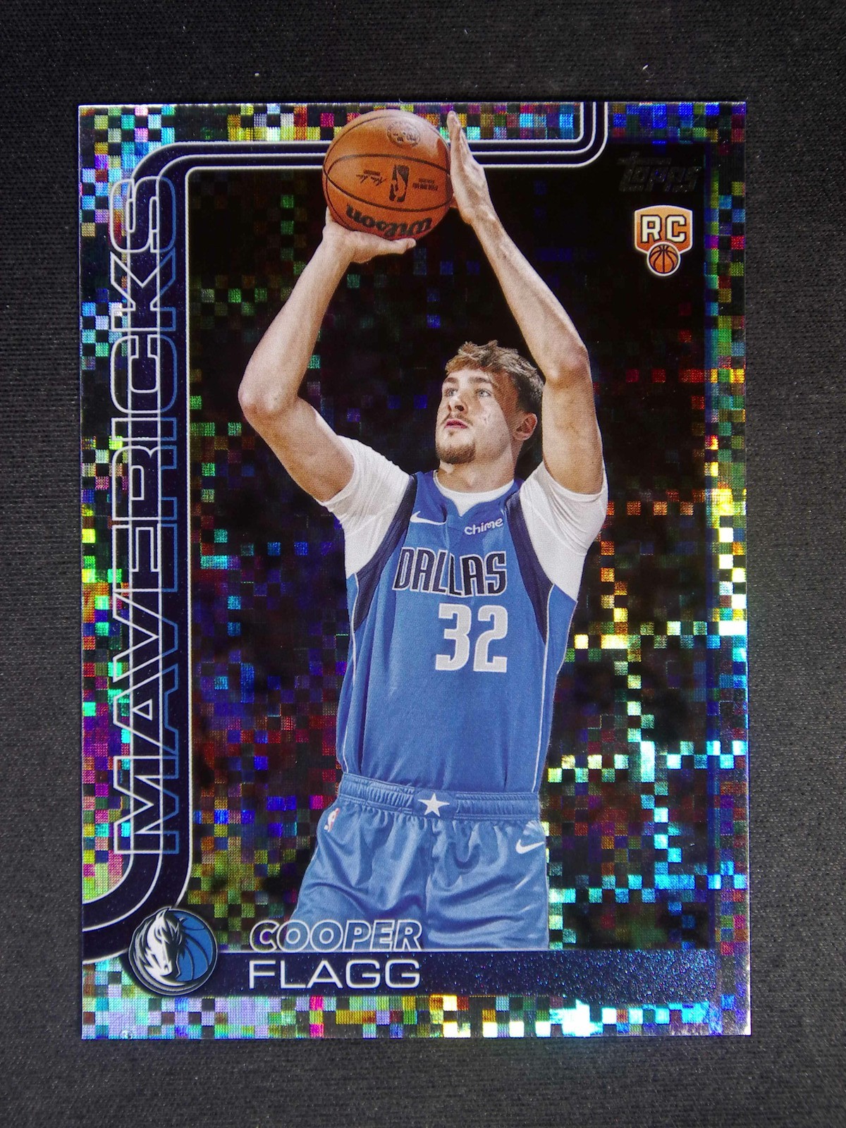2025-26 Topps Flagship NBA Cooper Flagg #201 RC Rookie Victory SSP