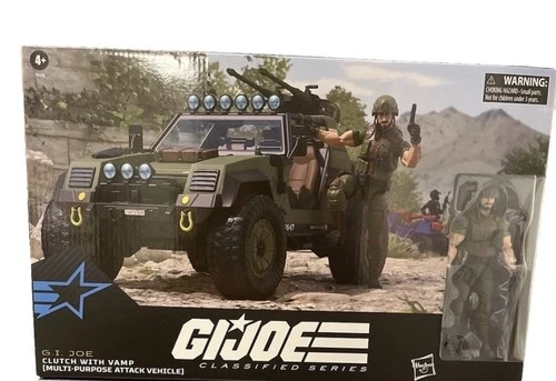 CLUTCH with VAMP GI Joe Classified action figure vehicle New 🔥ready to ship