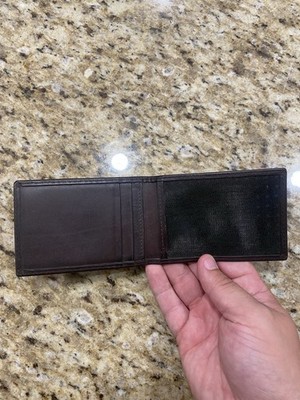 RARE OAKLEY CREDIT CARD / ID HOLDER Black Yellow Warning Wallet Bi