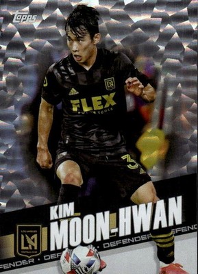 2022 Topps MLS Kim Moon-Hwan #157 Icy White Foil Los Angeles FC 26C