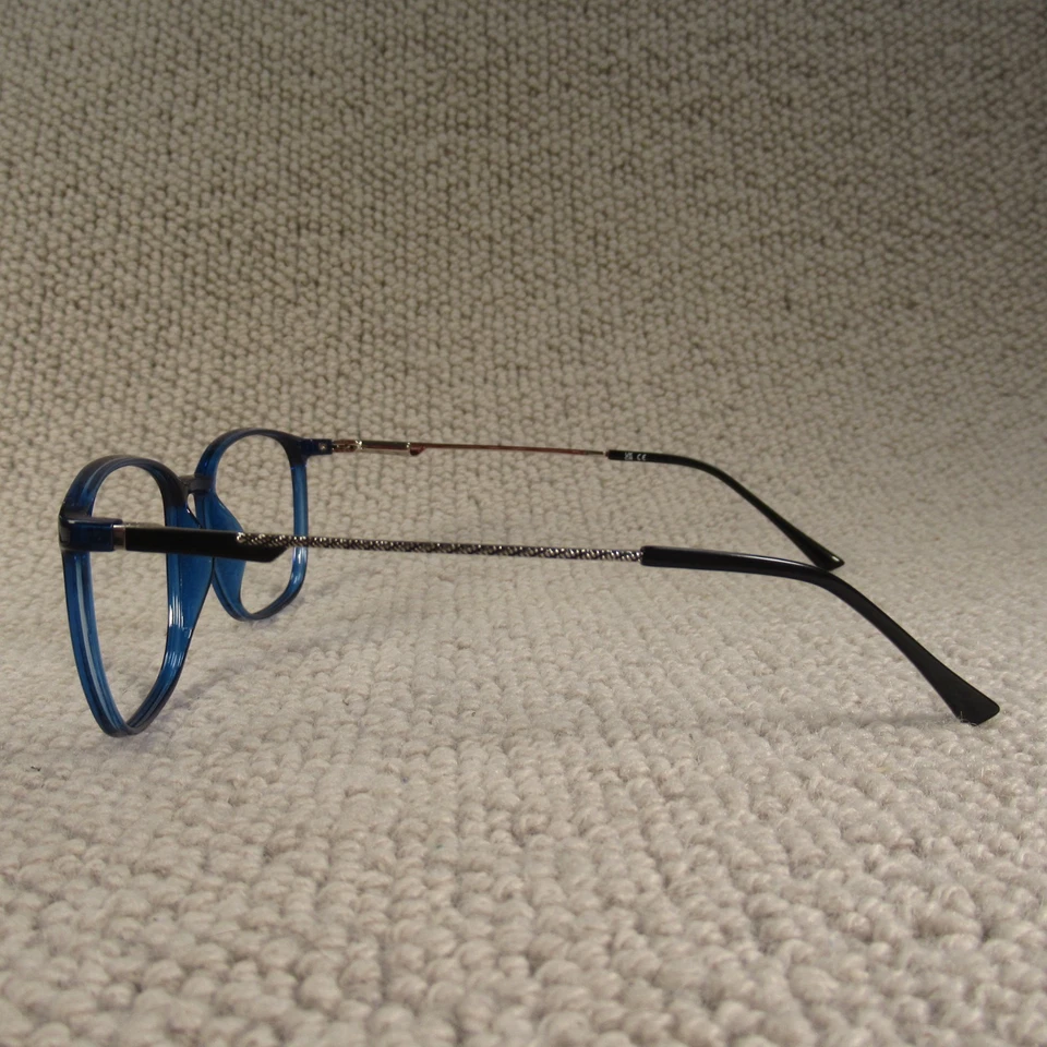 Glasses Frames 5004 Blue Oval Full Frame Eyewear Spectacles - Image 4 of 4