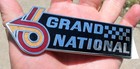 OEM 1984 1985 1986 1987 Grand National Fender Deck Lid Emblem Name Plate