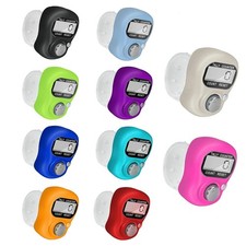 Electronic Finger Counter 10 Pack Resettable Hand Tally 5 Digit LCD Display