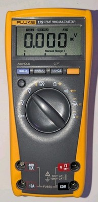 Fluke 179 True RMS Digital Multimeter With Leads & Case 