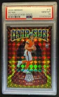2024 Mosaic Bo Nix Center Stage RC Gold Rookie #3/10 Broncos PSA 10