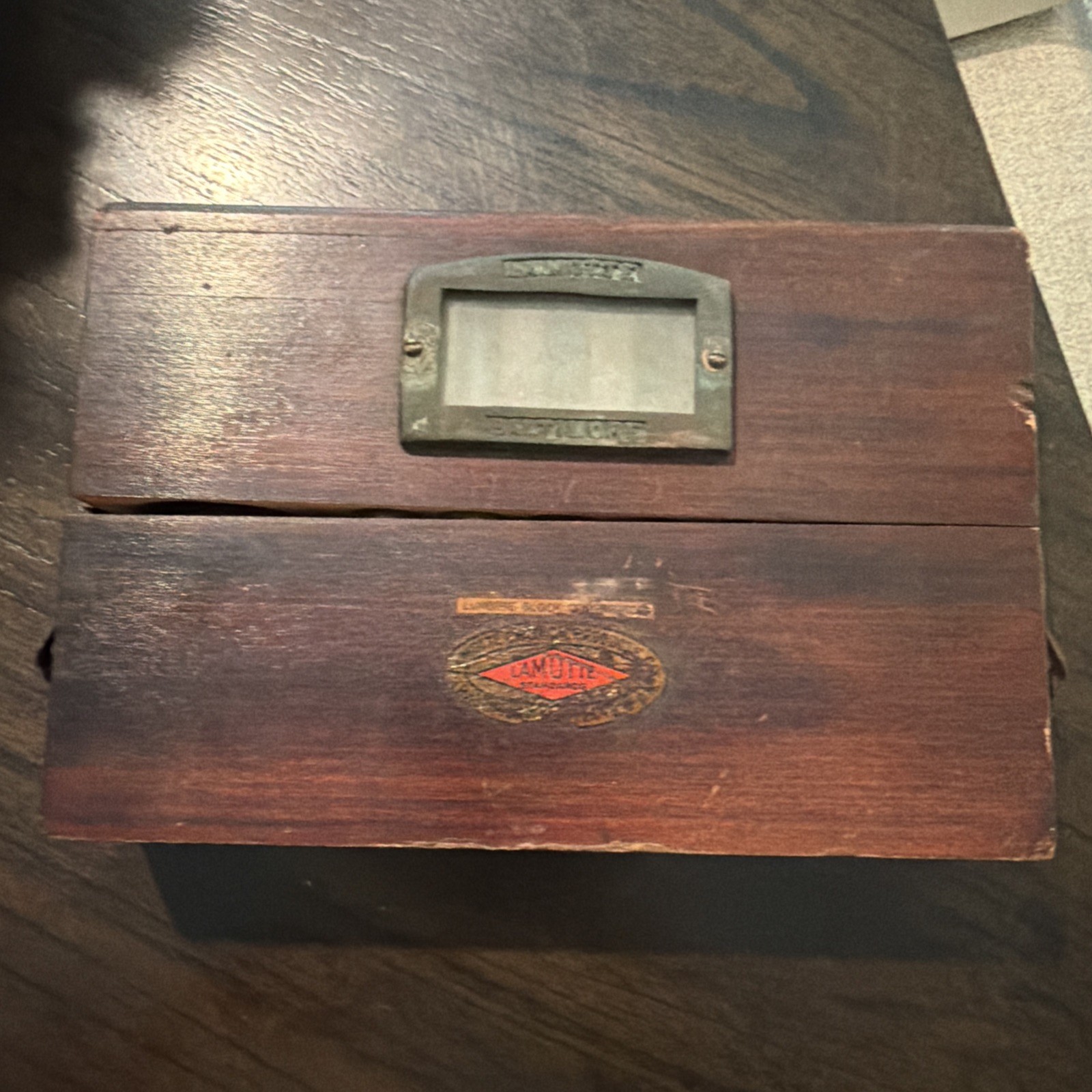 Vintage Lamotte Baltimore Test Tube Box Block Comparator + Tubes