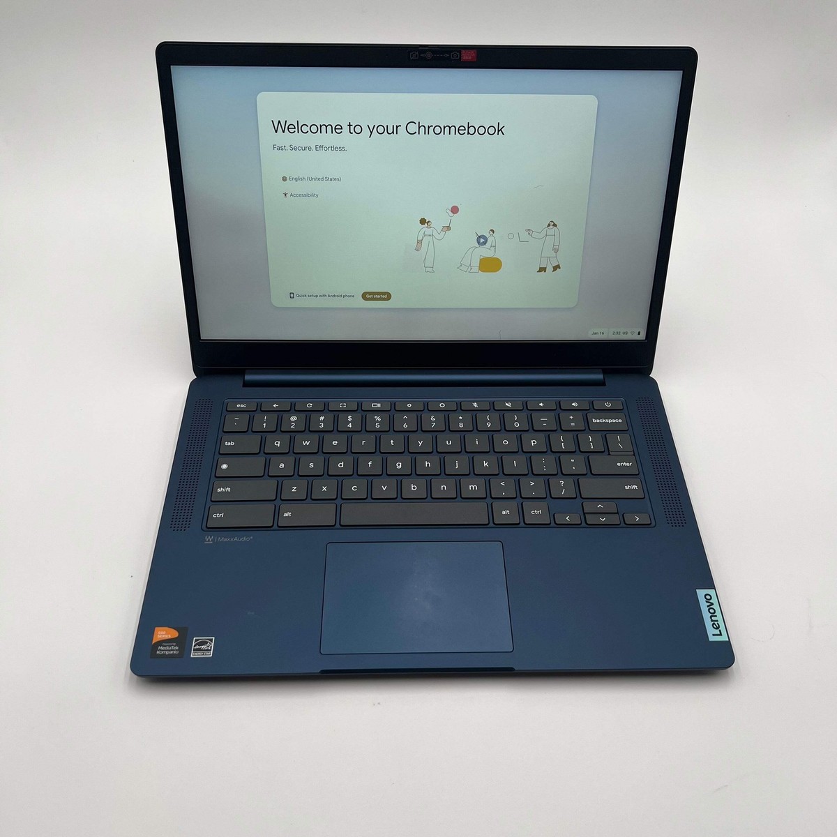 Lenovo Chromebook 14-inch 2GB RAM 2.2GHZ Blue Used | eBay