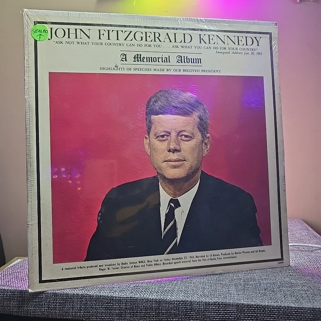 John F Kennedy Album In Vinyl Records for sale - eBay