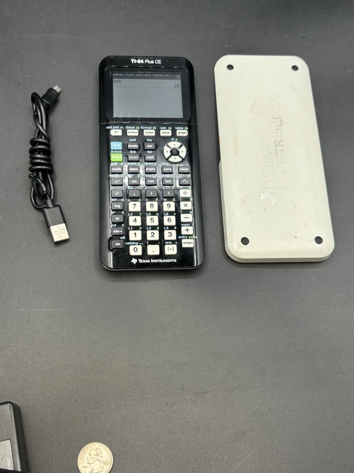 Texas Instruments TI-84 Plus CE  Graphing Calculator TESTED - Image 4 of 4
