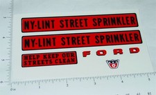 Nylint Cab Over Ford Sprinkler Truck Sticker Set Ny-023