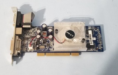 PNY nVidia GeForce 8400 GS 512 MB Placa de vídeo PCI VCG84512SPEB - Varejo