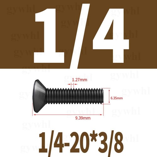 UNC BSW Black Socket Countersunk Screw Self Colour 10.9 High Tensile Allen Bolts - Picture 61 of 88