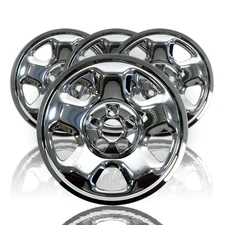4 CHROME 17" Wheel Covers Rim Skins Hub Caps for Honda RIDGELINE PILOT 2006-2015