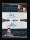 2018 Dominion Dual Signatures 14/25 Omari Spellman Jalen Brunson Rookie Auto RC