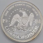 1984 A-Mark Liberty 1 oz .999 Silver Round Eagle Bell