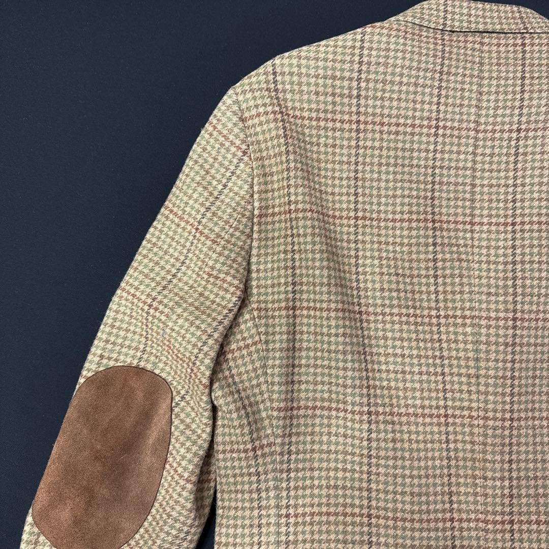 Pendleton Wool Check Tailored Jacket Beige US40 U… - image 7