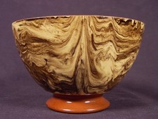 VERY RARE circa 1840 MARBLED AGATE WARE 5    BOWL MOCHA WARE MOCHAWARE MINT
