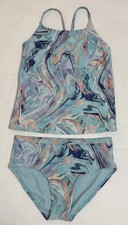 Athleta Girl 2 Piece Swimsuit Size XL 14 Tankini Top Bottoms