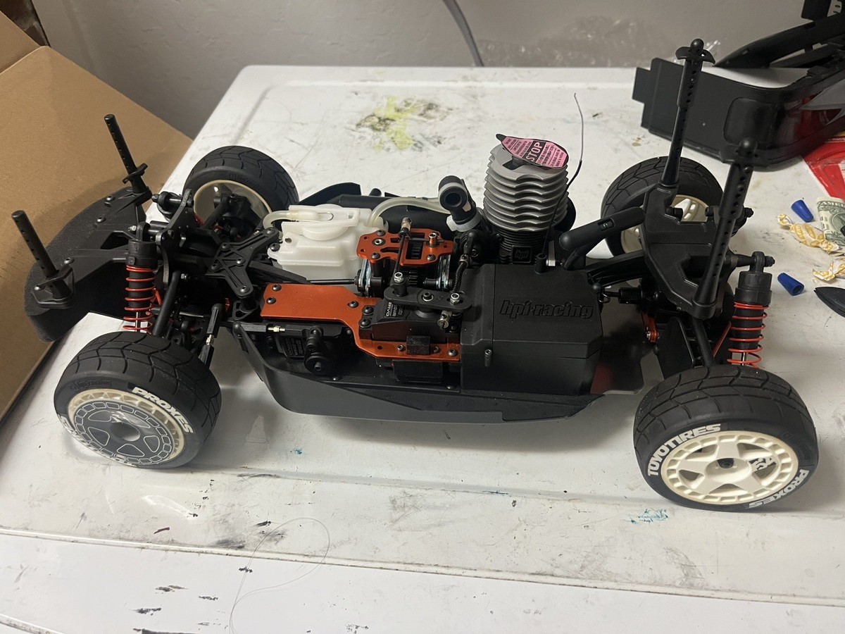 HPI WR8 Nitro Ken Block HOONIGAN purple Ford Fiesta ST RX43 1/8th