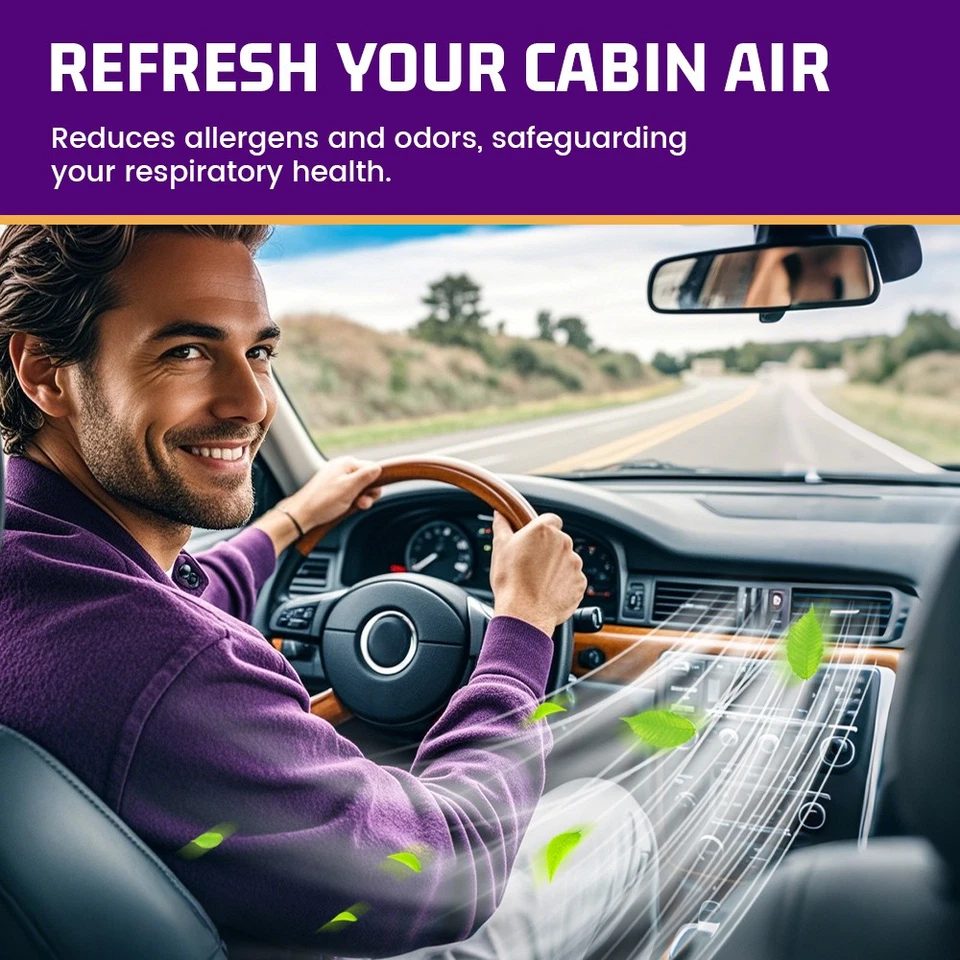 3X Cabin Air Filter For 2003 2004-2013 Cadillac CTS Cadillac SRX Cadillac STS - Image 3 of 4