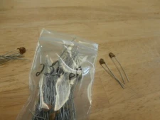 LOT/10PCS 220 PF 1KV CERAMIC DISC CAPACITOR 1000 VOLT, NOS