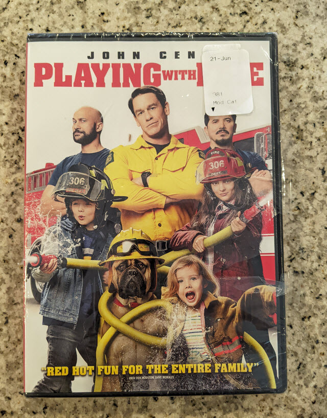 Playing With Fire (DVD,2020,Widescreen) John Cena New 32429334305