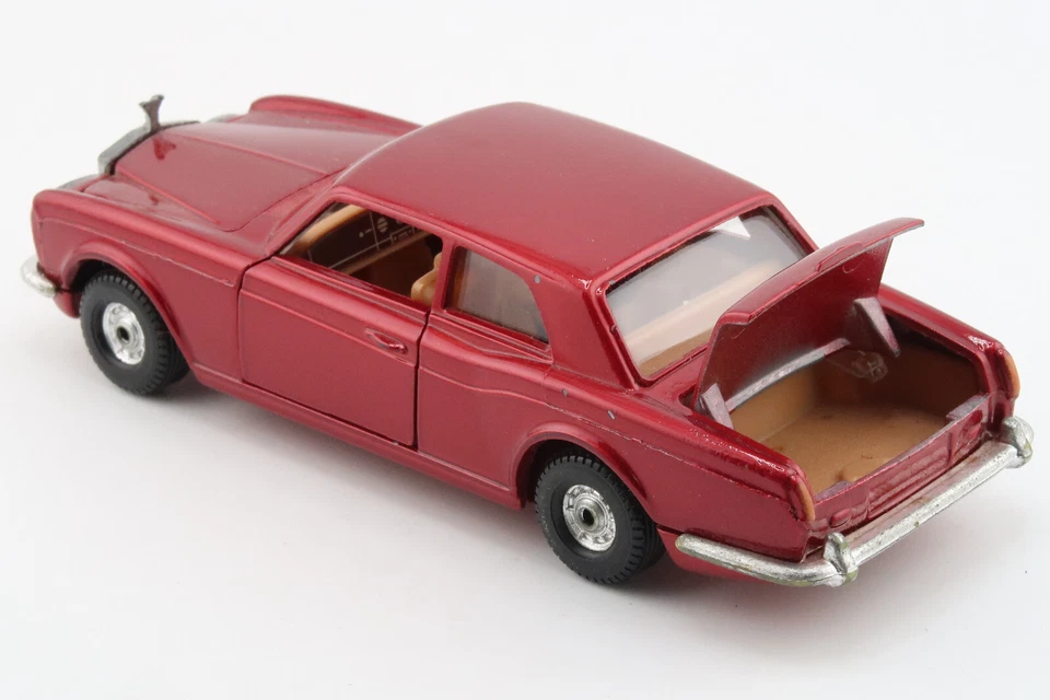 CORGI TOYS 279 * ROLLS ROYCE CORNICHE * DARK RED * 1:36 * OVP * 1979 - Bild 2 von 4