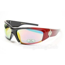 X-Loop Red Men's Designer Sunglasses Great for all Sports
