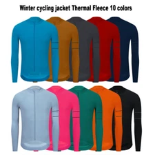 YKYWBIKE Mens Cycling Jersey long Sleeve Thermal Bicycle Bike MTB Shirt Maillots