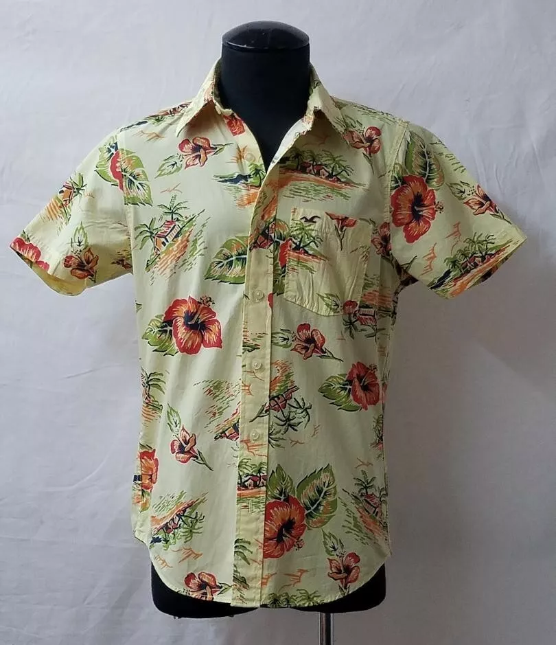Hollister on sale hawaiian shirts