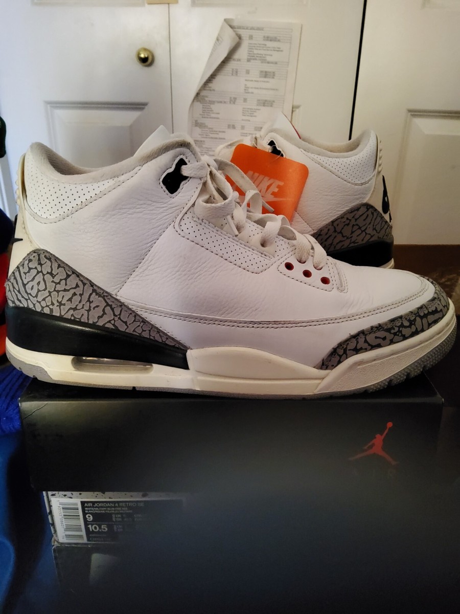 White Cement Reimagined Jordan Replacement Laces Pre-owned 2023