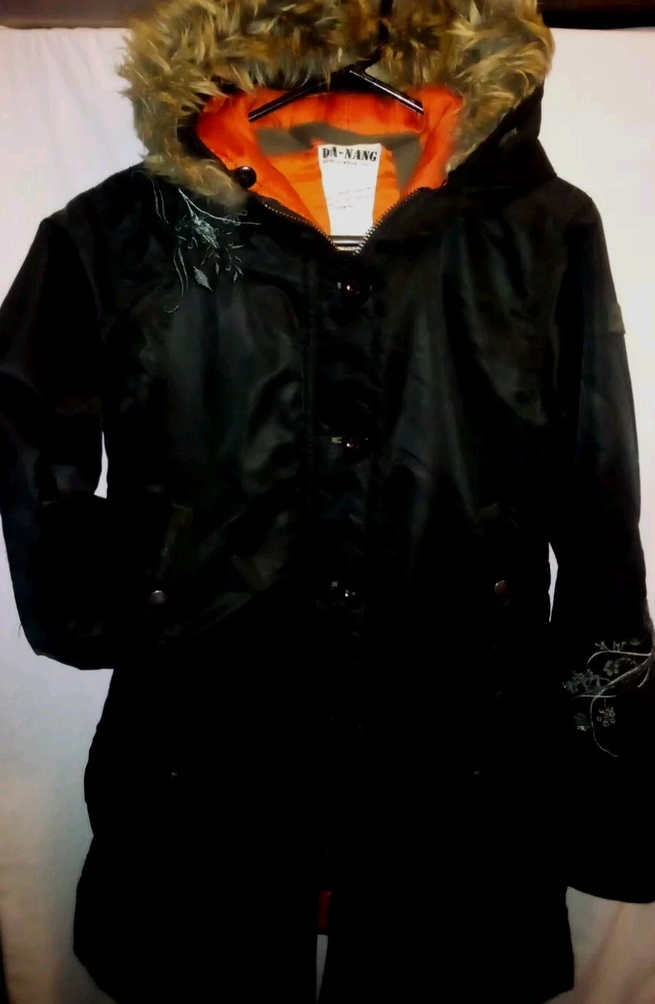 burton dryride da-nang surplus hooded reversible jacket