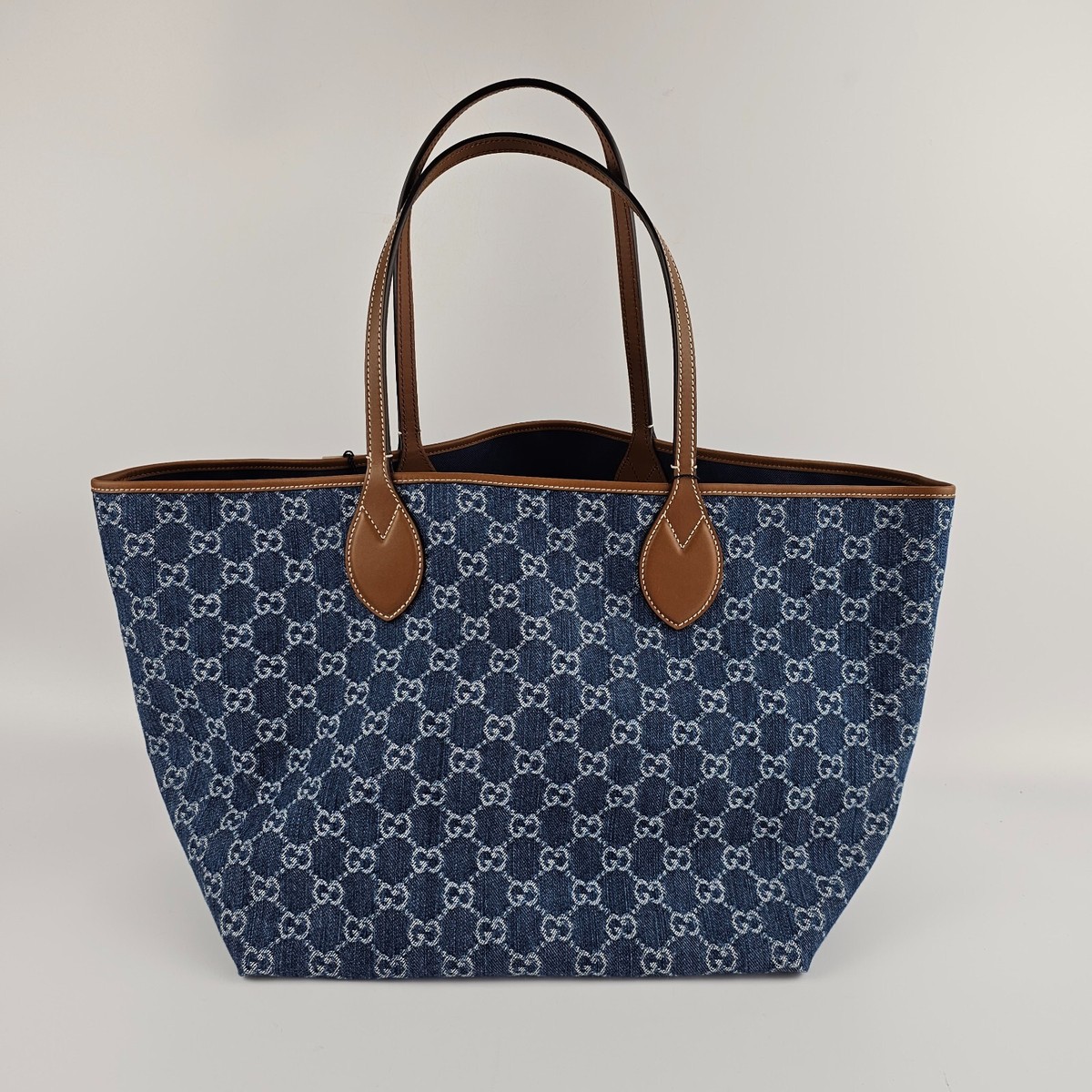 トートバッグ GUCCI DENIM TOTISSIMA REVERSIBILE SHOPPING BAG s-l1200.jpg