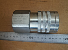 Parker Sweden 1" Flat Face Female Hydraulic Quick Connect Coupling FEM-1001-16FB