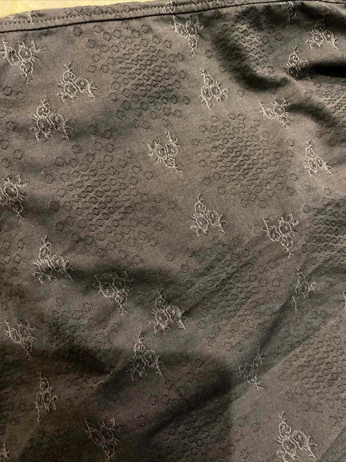 Camicia abito floreale testurizzata grigio Kenzo Designer con bottoni sul davanti 44 17 5 vestibilità slim