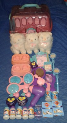 1993 * RIESIGES SET ''I LOVE MY KITTY'' 3 x KATZEN PFLEGESALON * TYCO
