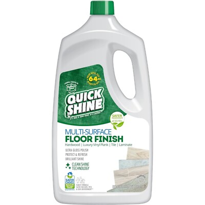 Multi Surface Floor Finish 64oz | Cleaner & Polish to use on Hardwood, Laminate,