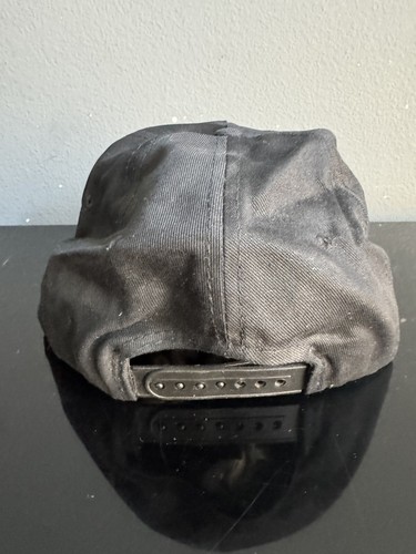 VTG TIM HADLER Music Cap Hat - Black With Cord Snapback Adjustable One Size - Picture 2 of 4