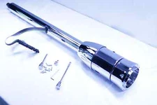 For 1955-1957 Chevy Bel Air 150 210 32" Tilt Steering Column Floor Shift, Chrome