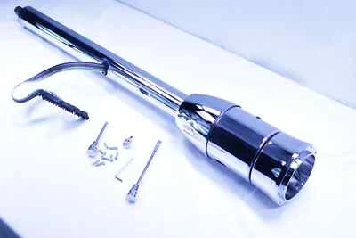 For 1955-1957 Chevy Bel Air 150 210 32" Tilt Steering Column Floor Shift, Chrome - Imagen 1 de 4