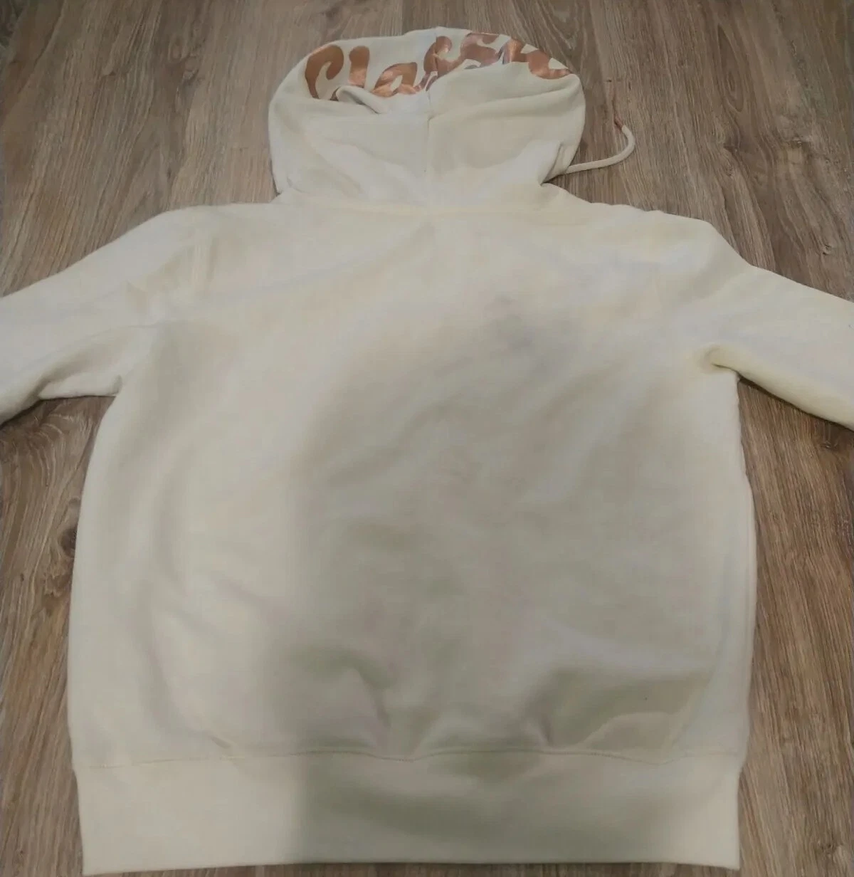 OFF WHITE Felpa con cappuccio Disney Topolino M 7 9 panna oro rosa