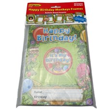 Edupress Happy Birthday Monkey Frames Bulleti...