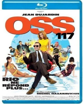 OSS 117 - Lost in Rio NEW Blu-Ray Disc Jean Dujardin