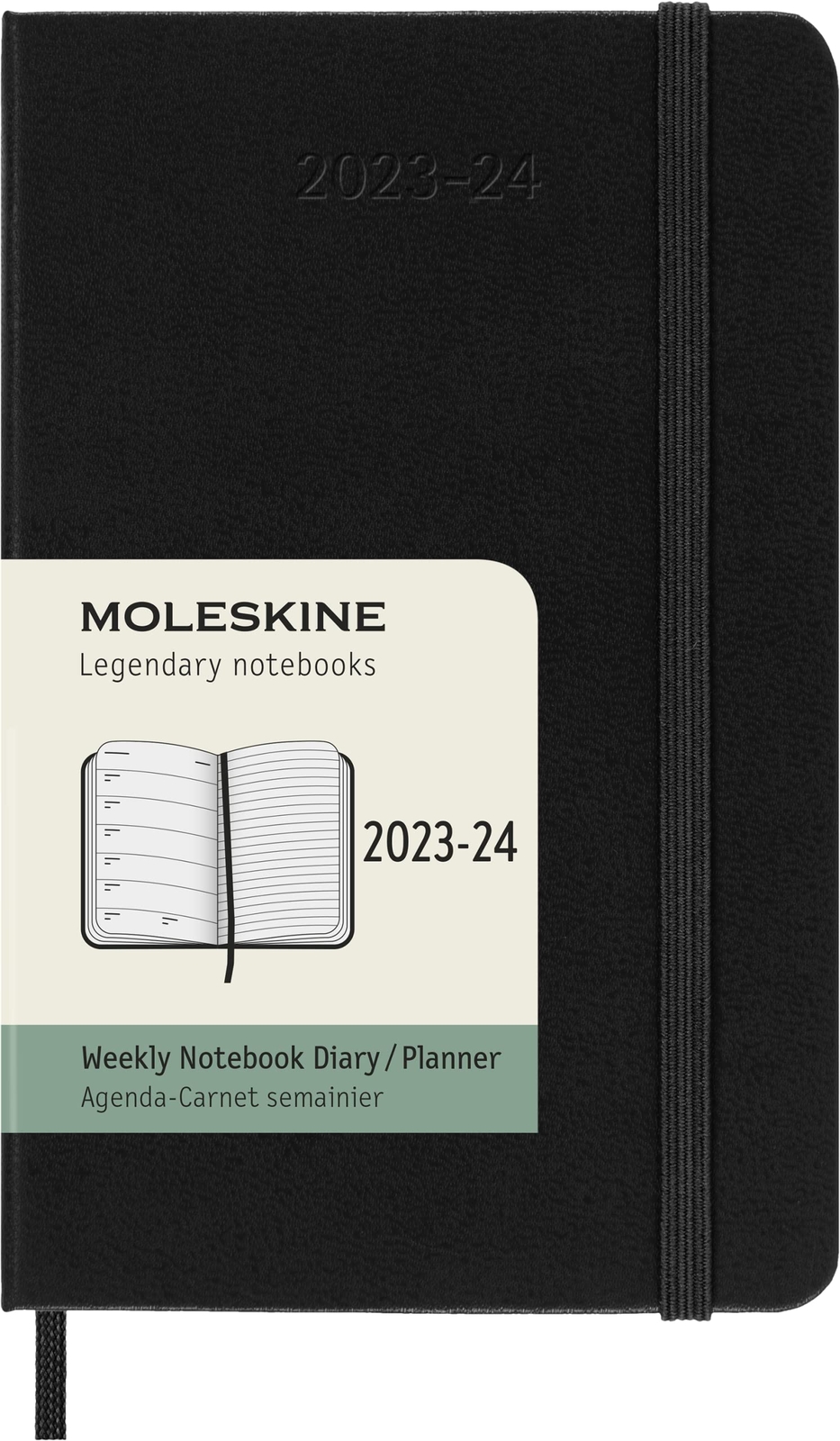 Classic 18 Month 2023-2024 Weekly Planner, Hard Cover, Pocket (3.5