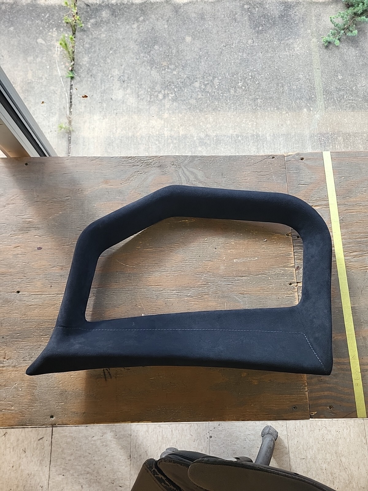 T034 2019 19 MCLAREN 720S RH RIGHT DOOR HEAD LINER COVER 14NB222CP
