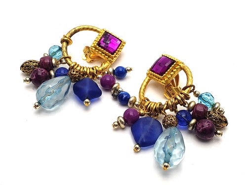 Linda Waldorf, I.B. Diffusion Earrings - Clip-on - Picture 7 of 14