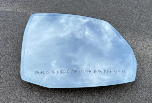 17-25 OEM Audi Q5 SQ5 Q7 RIGHT SIDE VIEW MIRROR WIDE ANGLE GLASS AUTO DIM HEATED