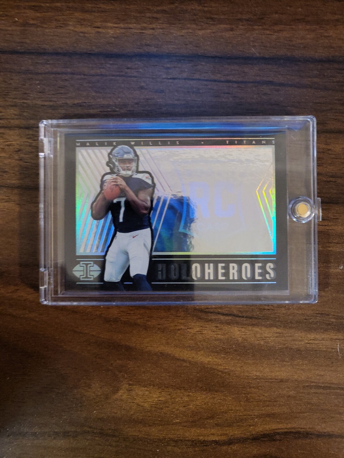 Malik Willis Panini Illusions Holoheroes Rookie #HHR5 Base