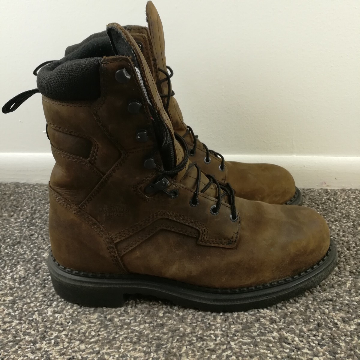 Red Wing Mens Sz 10.5 H Extra Wide 4414 Leather Steel Toe  display picture 3